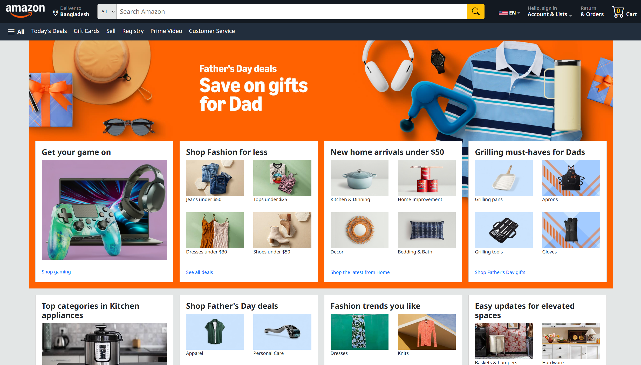 Amazon Clone Project Screenshot
