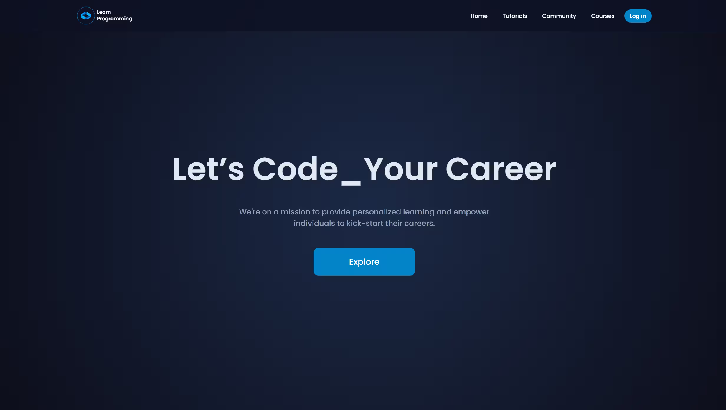 E-Learning Platform UI