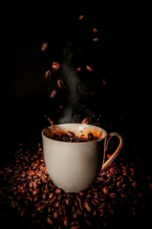 Cup of Coffee Beans